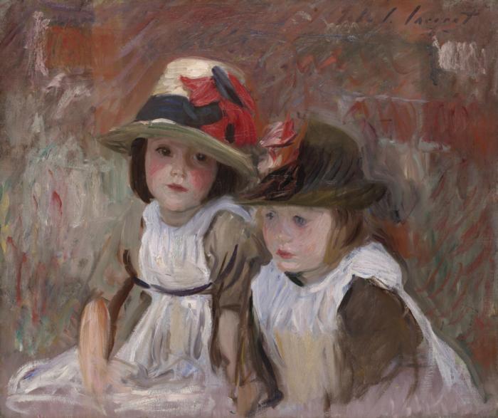 John Singer Sargent Village Children